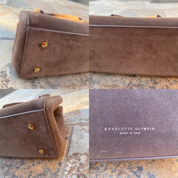 SOLD Charlotte Olympia Feline Petit Poitier Tote - Picture 10 of 12